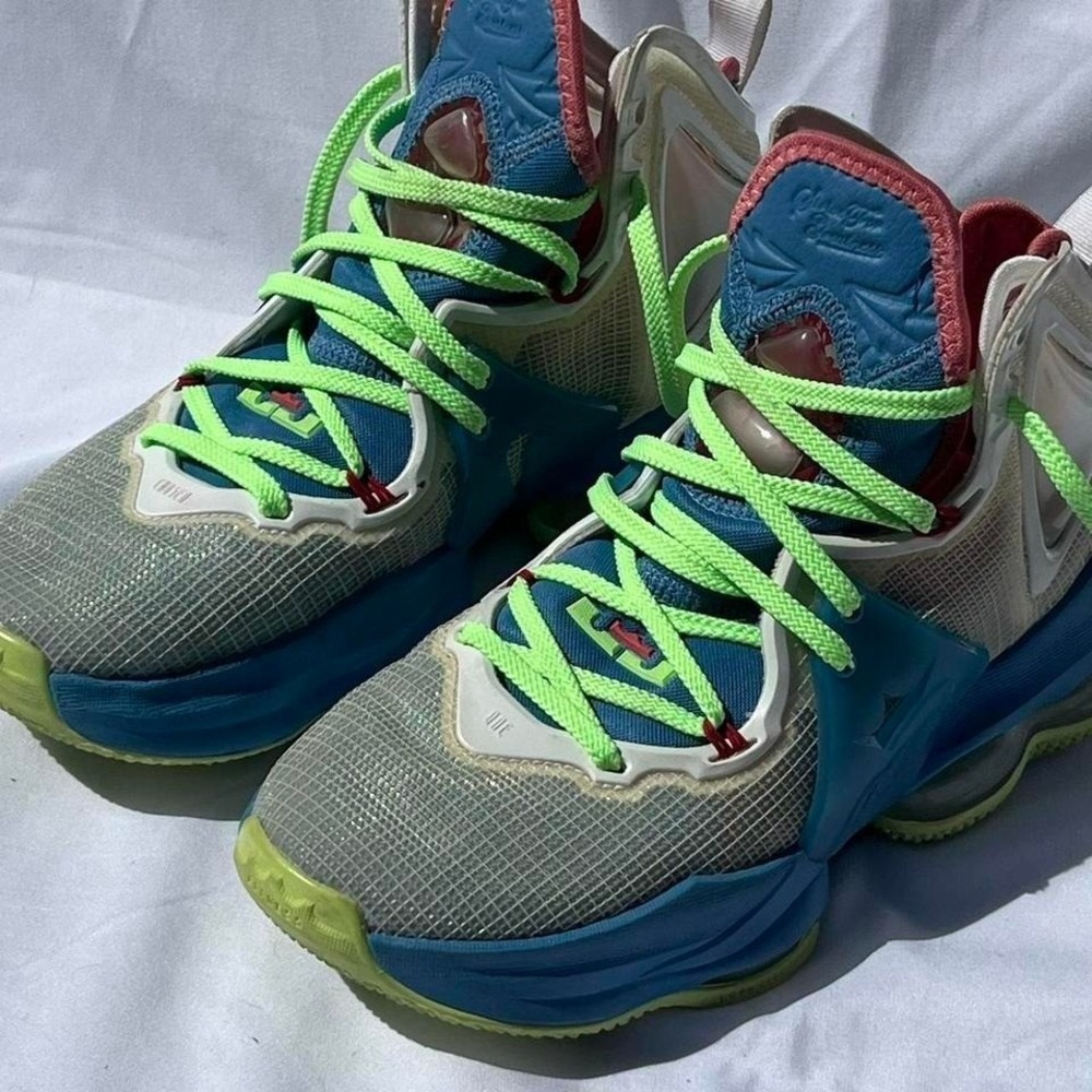 Nike Air Max 270 React blue trainers #sneakers #runners 5.5Y
